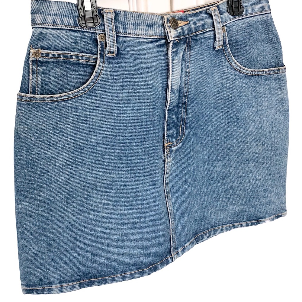 Vintage Jean Mini Skirt